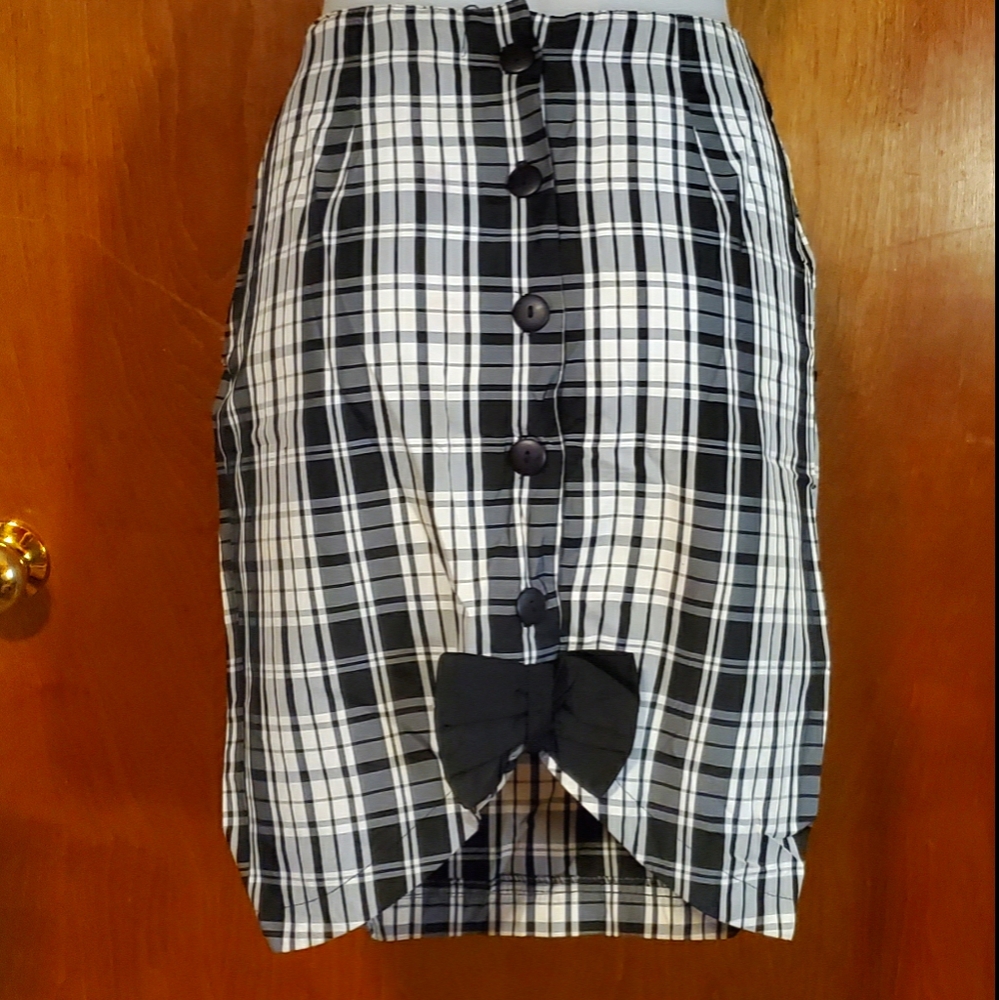 Vintage Cotu J Inc. plaid skirt